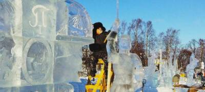 «Гиперборея-2022» в Петрозаводске: скульпторы дорабатывают, рыбаки сидят над лунками, уха варится (ФОТО)