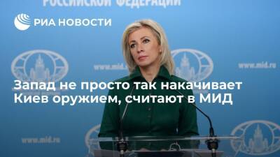 Захарова: Запад, видимо, знает о неких готовящихся силовых акциях на Украине