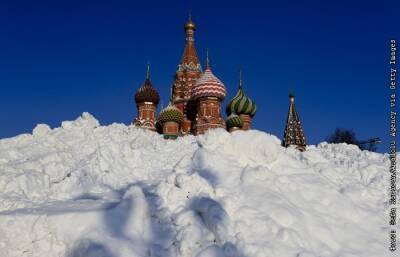 Москва "перевыполнила" годовую норму по выпавшему снегу