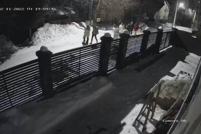 В Смоленске компания подростков кидает ледышки в окна домов