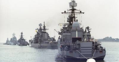 Более 30 кораблей ЧФ России вышли на учения по обороне Крыма