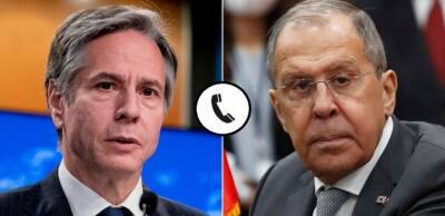Лавров и Блинкен поговорили по телефону, разговор шел не только об Украине