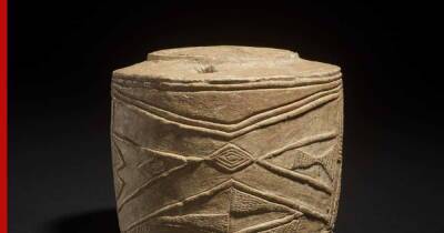 Древний барабан из мела возрастом 5 тыс. лет впервые покажут на публике