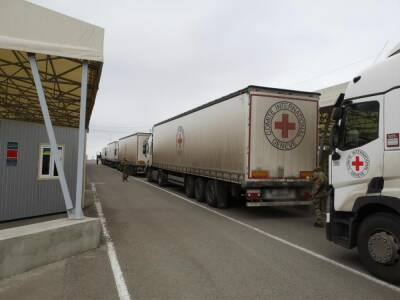 Красный Крест и ООН передал в ОРДЛО гуманитарную помощь