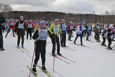Более 7 тысяч человек вышло на старт «Лыжни России» в Подмосковье