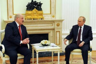Путин и Лукашенко обсудили по телефону вопросы безопасности