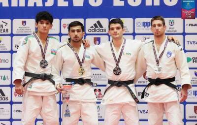 Азербайджанские дзюдоисты завоевали золотые и серебряные медали на открытом европейском турнире