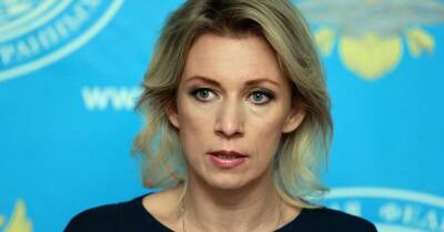 Захарова попросила Зеленского дать информацию о нападении России на Украину