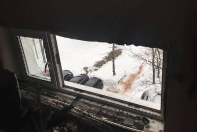 Взрыв мусоропровода выбил окна дома на проспекте Луначарского