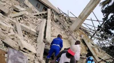 В Нигерии обрушилось строящееся здание - belta.by - Белоруссия - Минск - Нигерия - Лагос