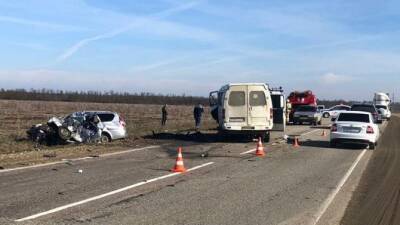 В ДТП с маршруткой в Краснодарском крае погиб человек