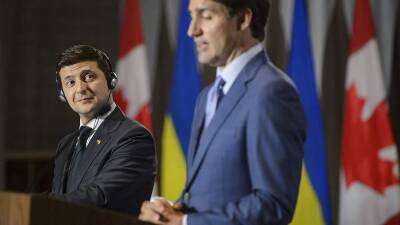 Зеленский обсудил с канадским премьером деэскалацию украинского конфликта