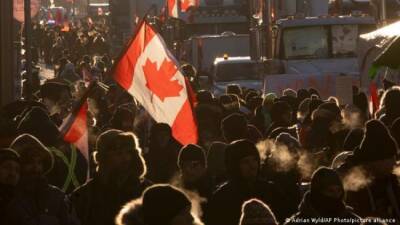 В столице Канады третью неделю продолжаются протестные акции