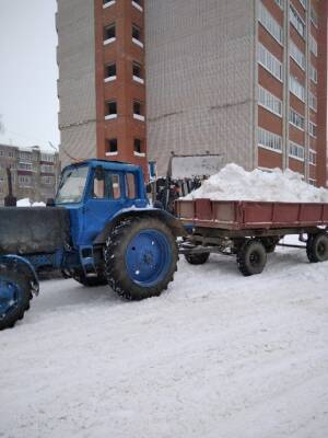 Более 200 нарушений при уборке дорог и дворов от снега выявили в Удмуртии
