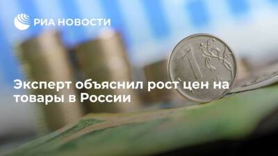 Аналитик Зельцер: импортируемая инфляция добавляет половину к росту цен в России