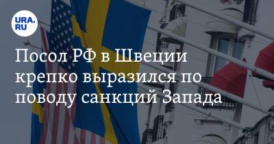 Посол РФ в Швеции крепко выразился по поводу санкций Запада