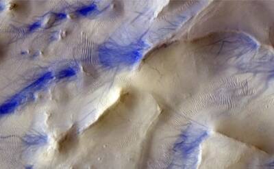 Новые снимки Марса опубликовало Европейское космическое агентство совместно с «Роскосмосом»