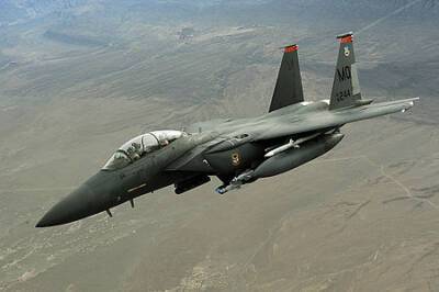 Найдено тело пилота потерпевшего крушение истребителя F-15