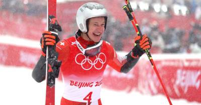 Пекин-2022 | Горные лыжи. Марко Одерматт завоевал золото в гигантском слаломе