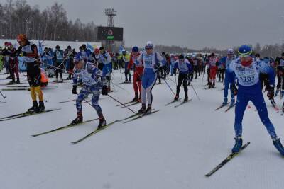 На «Лыжню России» в 2022 году вышли порядка 5 тысяч рязанцев