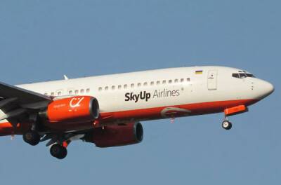 Самолёт SkyUp сел в Кишинёве из-за запрета на вход в пространство Украины
