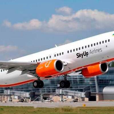 Самолет SkyUp сел в Кишиневе из-за запрета на вход в воздушное пространство Украины