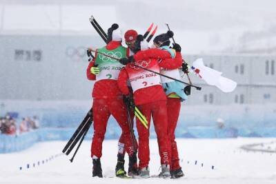 Студенты ПГУ в составе сборной России одержали победу в лыжной эстафете на Олимпиаде