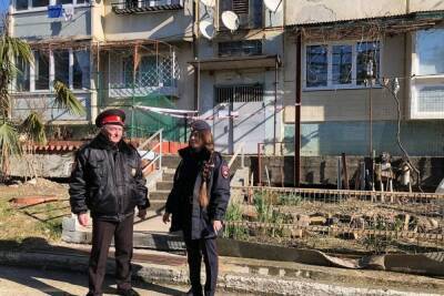 Алексей Копайгородский осмотрел проблемные дома в Сочи после эвакуации людей из аварийного жилья