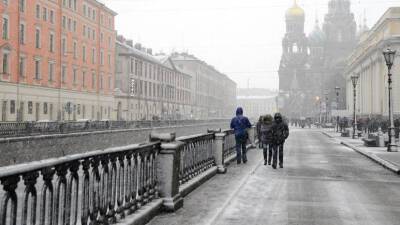 В Петербурге до 14 февраля продлили «жёлтый» уровень опасности из-за мокрого снега