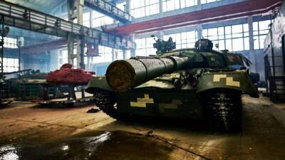 Модернизация украинских Т-64 в 2022 году