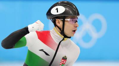 Венгерский спортсмен Шаоан Лю выиграл золото олимпийского турнира по шорт-треку