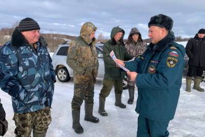 В Починковском районе на озере Дивинка прошли соревнования по зимней рыбалке