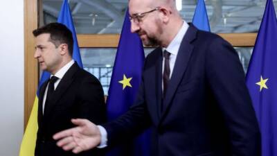 Зеленский обсудил с главой Евросовета превентивные санкции против РФ и помощь Украине