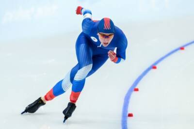 Конькобежка Ангелина Голикова выиграла бронзу Олимпиады в забеге на 500 м