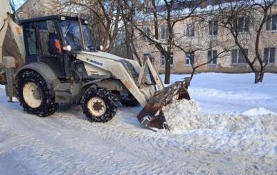 Как проходит масштабная уборка снега в Смоленске