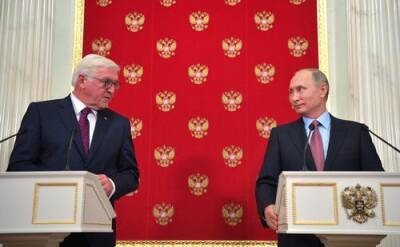 Переизбранный президент ФРГ Штайнмайер призвал Путина вместе искать путь, который гарантирует мир в Европе