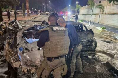 Взрыв автомобиля в Ашкелоне: один убит, двое тяжело ранены