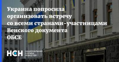 Украина попросила организовать встречу со всеми странами-участницами Венского документа ОБСЕ