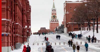 Облачная погода без осадков и с плюсовой температурой ожидается в Москве 14 февраля