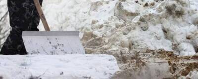 В Удмуртии жители Глазова самостоятельно убирают на улицах снег с помощью «Оки» с отвалом