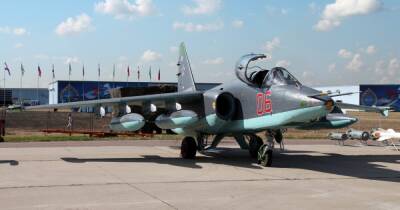 Россия перебросила в Беларусь десятки штурмовиков Су-25 (фото)