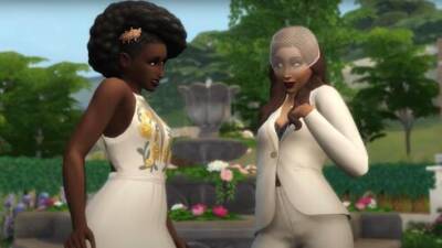 Компьютерная игра Sims не будет продаваться в России из-за однополой свадьбы
