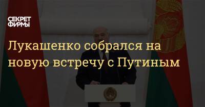 Лукашенко собрался на новую встречу с Путиным