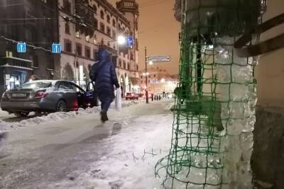 Петербуржцы составили список адресов с неубранными от снега улицами, дворами и крышами