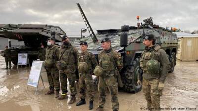 В Литву из Германии прибывает подкрепление в батальон НАТО