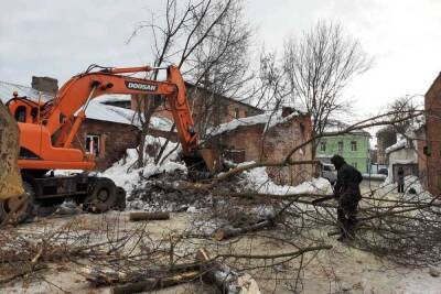 За три дня в Серпухове снесут аварийное здание