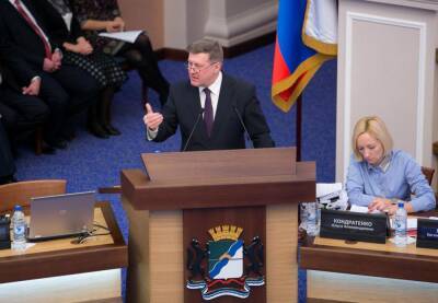 Новосибирские депутаты приняли отчёт мэра Анатолия Локтя о работе в 2021 году