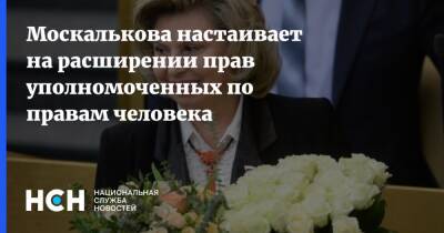 Москалькова настаивает на расширении прав уполномоченных по правам человека