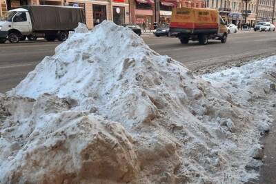Текущая зима в Петербурге стала самой снежной за последние десять лет