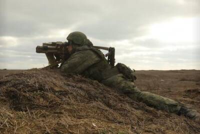 В Крыму отработали новую тактику противотанковой обороны